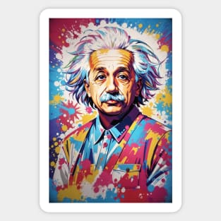 Albert Einstein Sticker